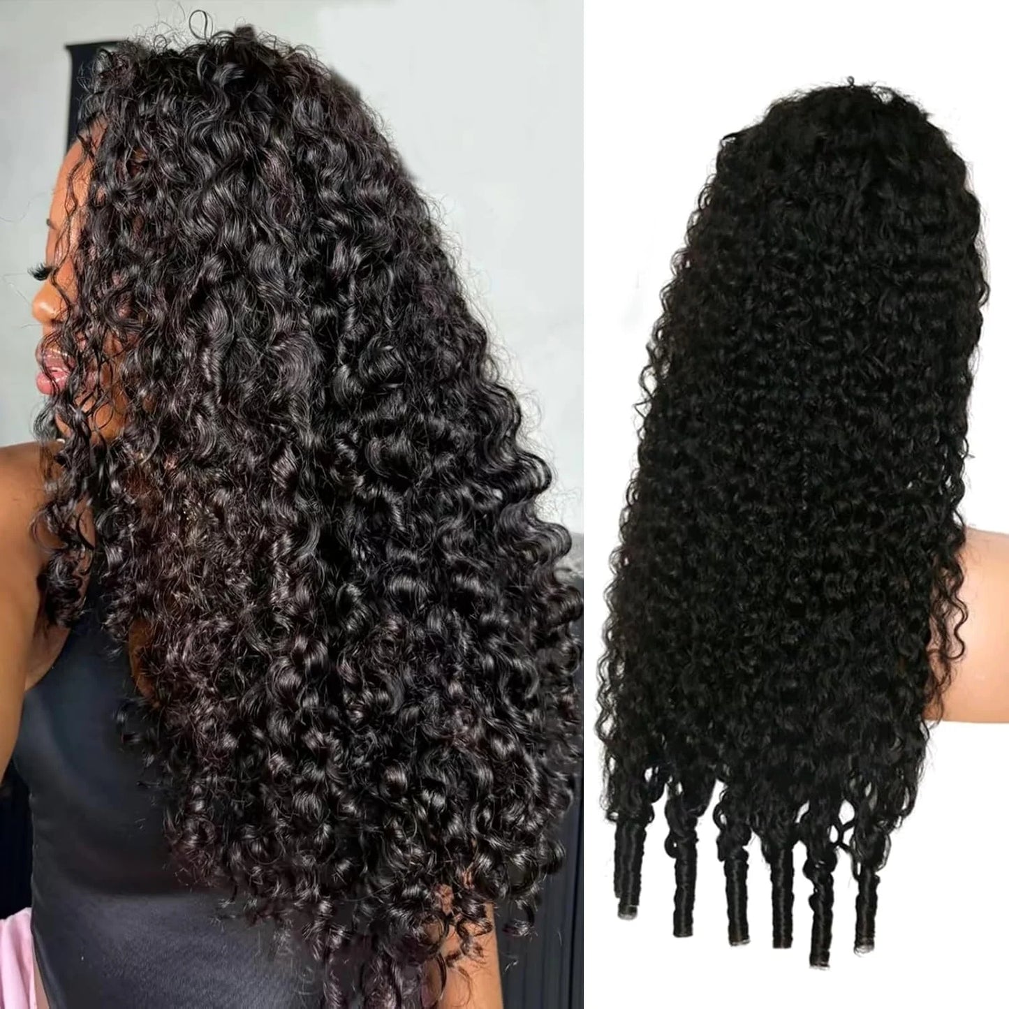 Vietnamese Burmese Curly Lace Wig