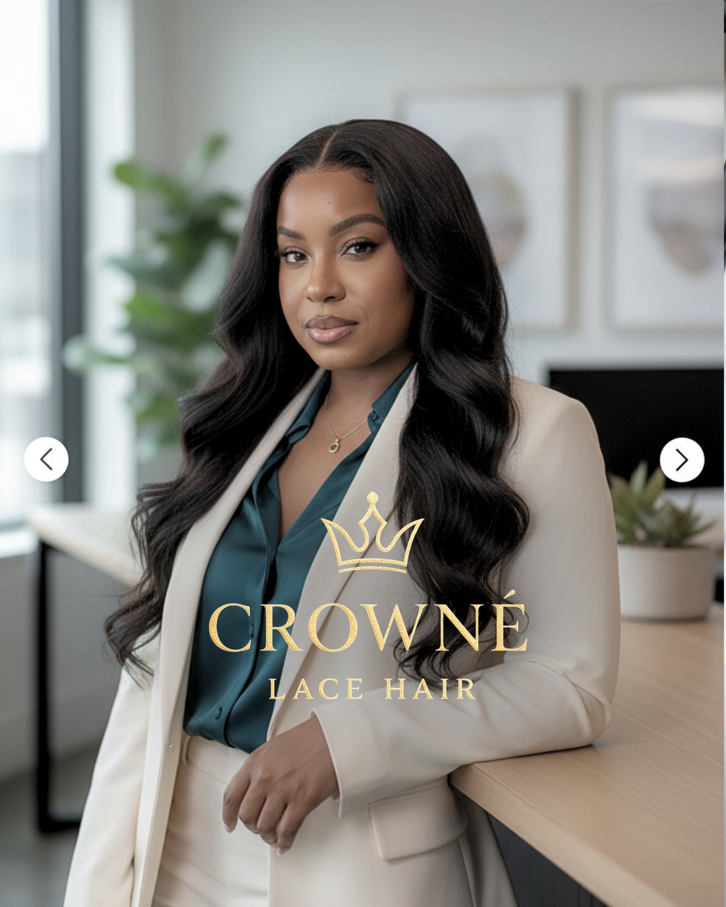 Yaki Straight Lace Front Wig