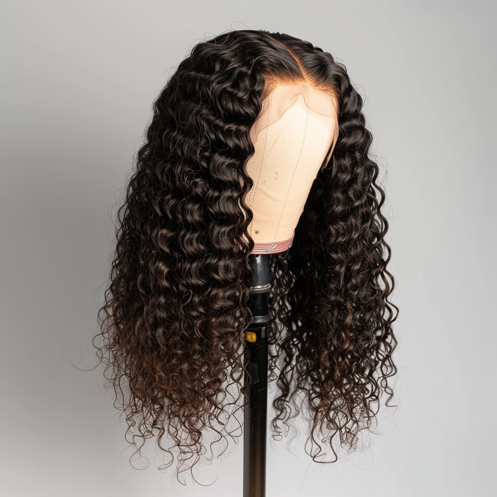 Burmese Curly Lace Front Wig